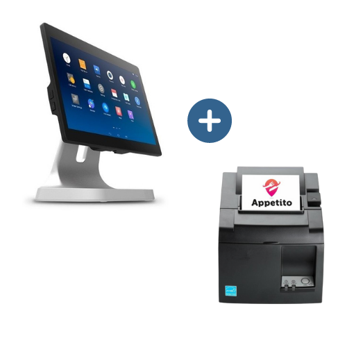 Sunmi T2s max + printer Appetito